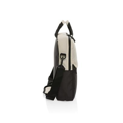 Maletín Sostenible de Poliéster RPET 100% Reciclado con Trazador AWARE™ para Personalizar Kazu  15,6"