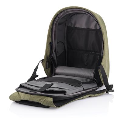 Mochila Antirrobo Ecológica de rPET Reciclado con Trazador AWARE ™ y Bolsillos para PC y Tablet Bobby Hero Small