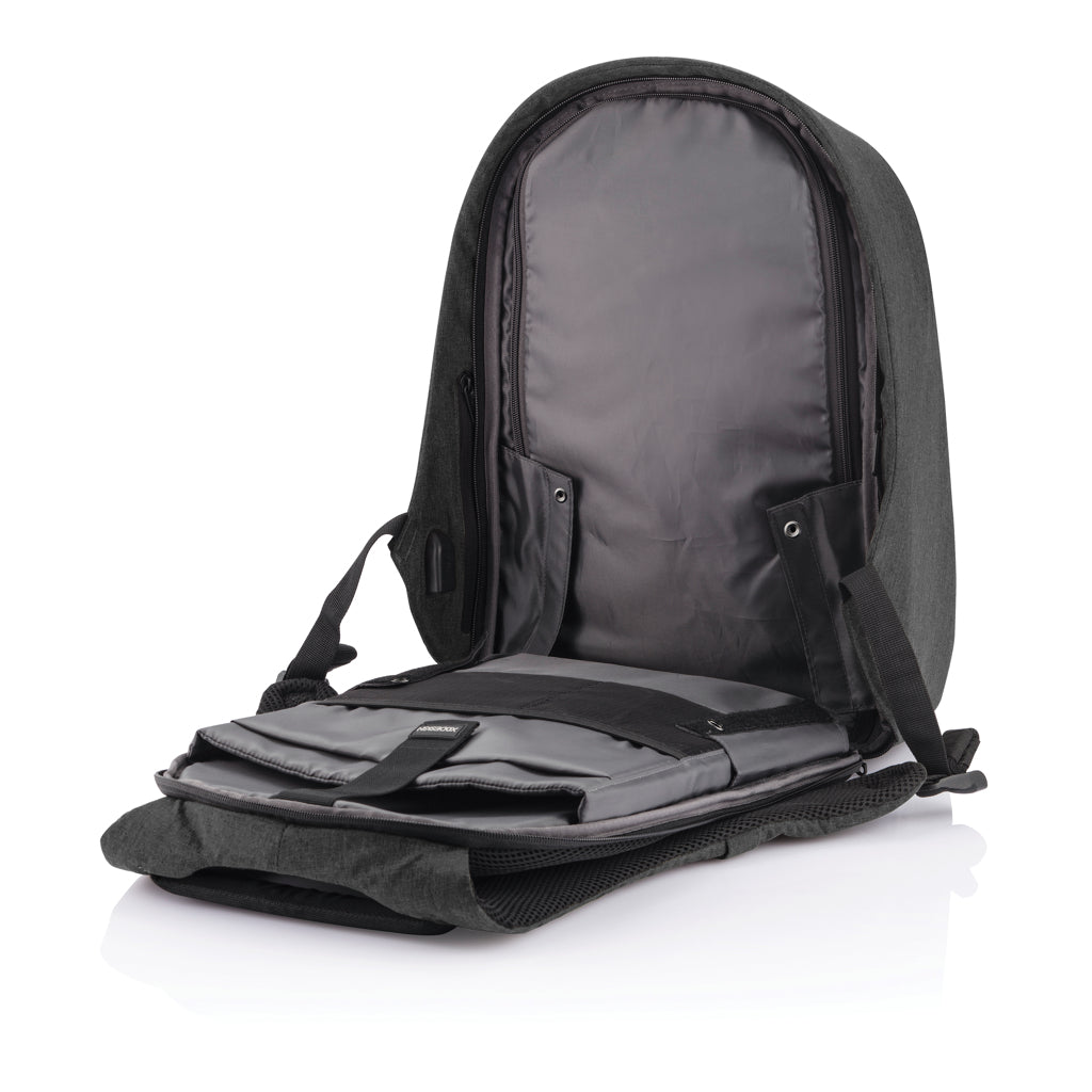 Mochila Antirrobo Ecológica de rPET Reciclado con Trazador AWARE ™ y Bolsillos para PC y Tablet Bobby Hero XL