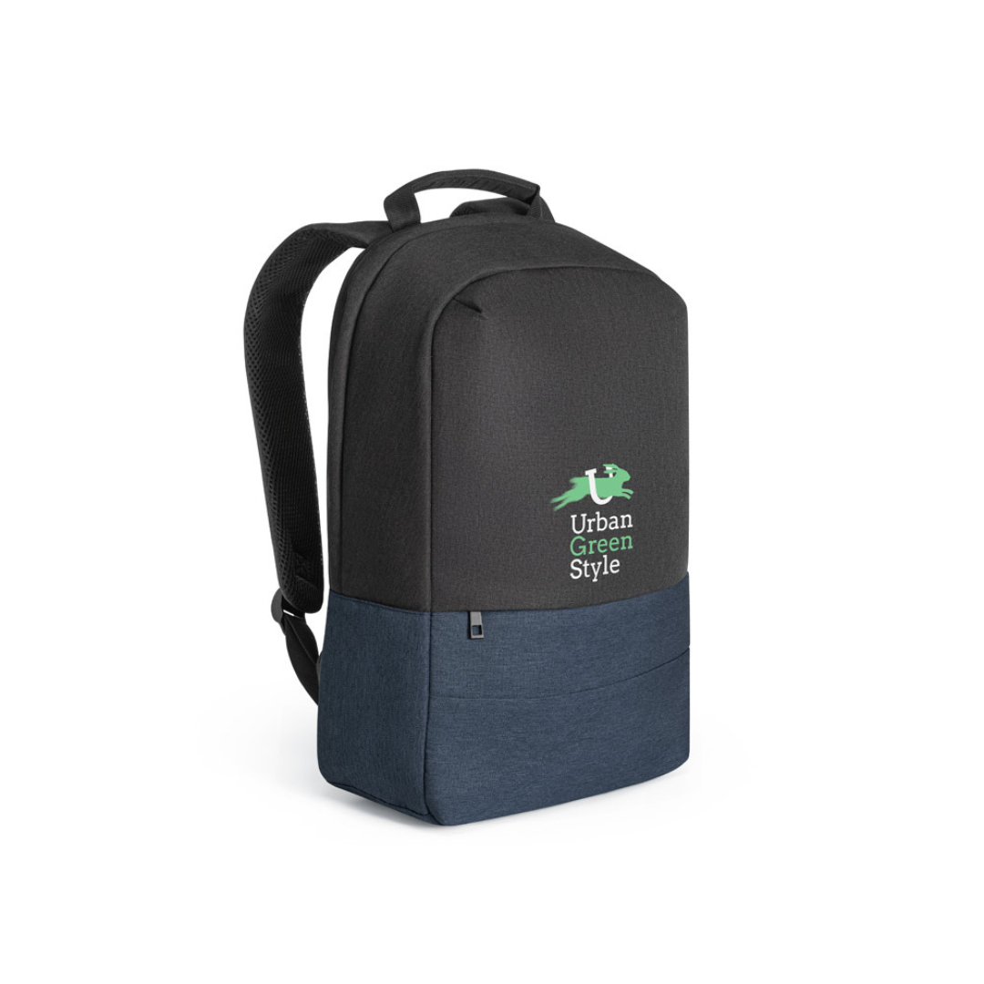 Mochila Antirrobo Genoa rPET 600D para Portátil 15,6" – Regalo Corporativo Sostenible para Empresas