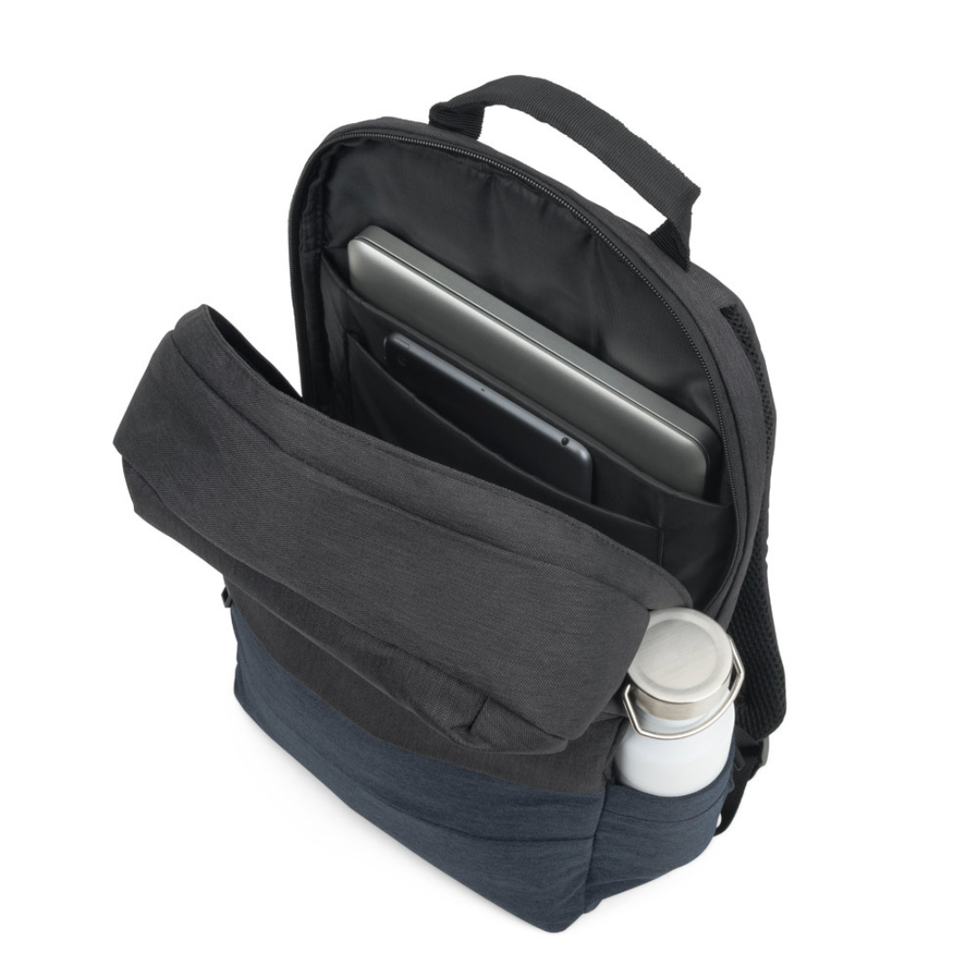 Mochila Antirrobo Genoa rPET 600D para Portátil 15,6" – Regalo Corporativo Sostenible para Empresas