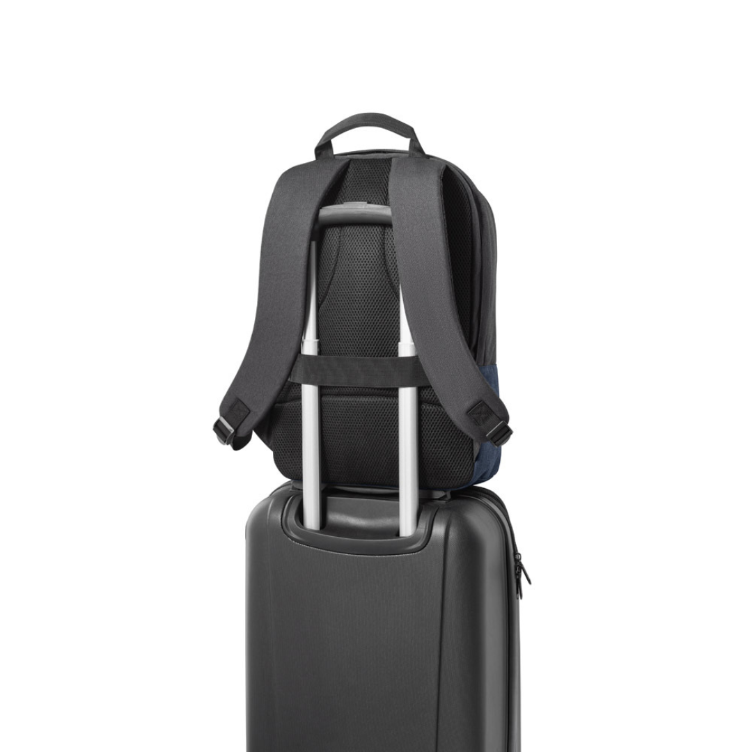 Mochila Antirrobo Genoa rPET 600D para Portátil 15,6" – Regalo Corporativo Sostenible para Empresas