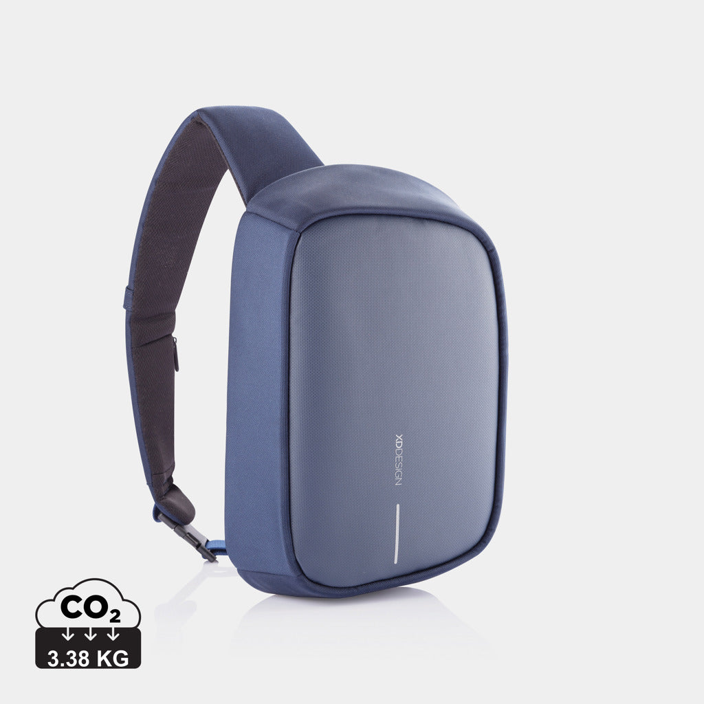Mochila Bandolera Antirrobo Ecológica con Trazador de rPET Reciclado Bobby Sling AWARE ™ con Bolsillos de Protección RFID