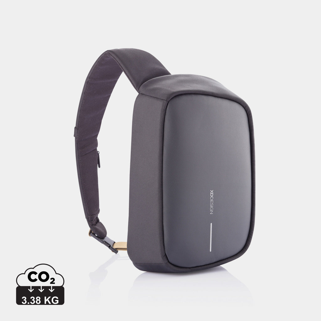 Mochila Bandolera Antirrobo Ecológica con Trazador de rPET Reciclado Bobby Sling AWARE ™ con Bolsillos de Protección RFID