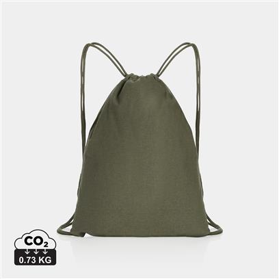 Mochila Ecológica de Cuerdas de Algodón Reciclado 145gr Impact AWARE™ en Amplia Gama de Colores para Personalizar
