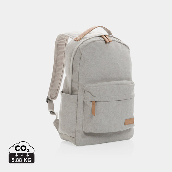 Mochila Ecológica de Lona Reciclada para Personalizar con Funda para Portátil 14" Impact AWARE ™ 16 oz