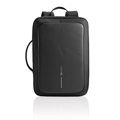 Mochila Maletín Antirrobo Ecológica de rPET Reciclado con Trazador AWARE ™ y Bolsillo con Protección RFID para PC y Tablet para Personalizar Bobby Bizz 2.0