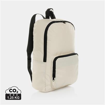 Mochila Plegable Ecológica de rPET con Trazador AWARE™ y Contribución a ONG Para Personalizar Especial Viajes Dillon
