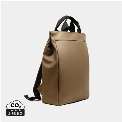 Mochila Sostenible de PU Reciclado con Certificado RCS para Personalizar con Bolsillo para Portátil VINGA Bermond