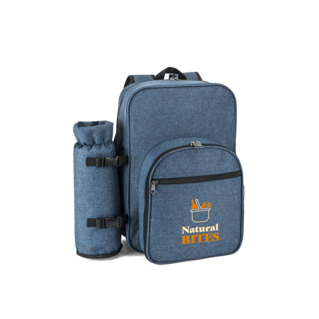 Mochila Térmica de Picnic Sostenible en Poliéster Reciclado Personalizable con Cubiertos Incluidos  Whitsunday