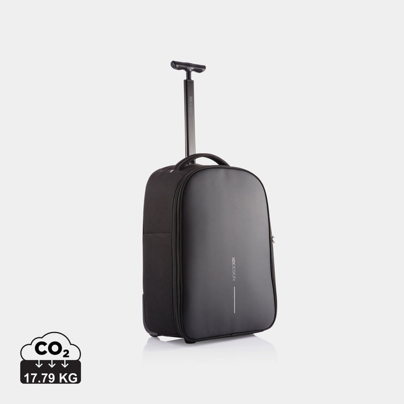 Mochila Trolley Ecológica de rPET Reciclado con Trazador AWARE ™ y Tecnología Blockchain Especial Negocios y Regalo de Empresa Bobby