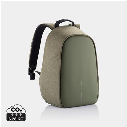 Mochila Antirrobo Ecológica de rPET Reciclado con Trazador AWARE ™ y Bolsillos para PC y Tablet Bobby Hero Small