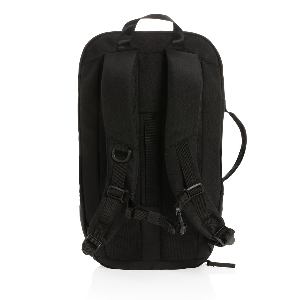 Mochila de Negocios Convertible en Bolsa de Gimnasio Ecológica de rPET Reciclado con Compartimento para ORdenador 15, 6" ,Trazador AWARE™ y Contribución a ONG
