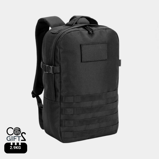 Mochila ecológica de poliéster reciclado con compartimento para portátil
