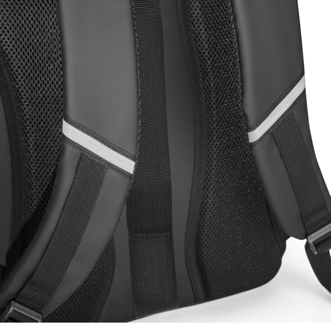 Mochila de Fin de Semana Sostenible en Poliéster Reciclado 900D con Compartimento para Portátil 17,3" para Personalizar Especial Viajes Kampala