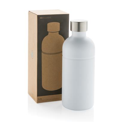 Botella Carbonatada Reacondicionada Sostenible de Acero Inoxidable Reciclado con Certificado RCS para Personalizar - 800ml