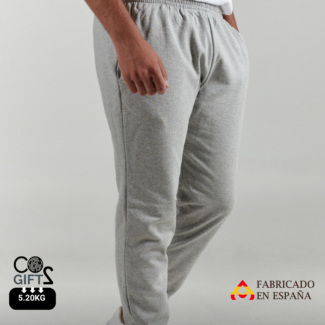Pantalón Básico Unisex Sostenible de Algodón Reciclado y Poliéster Reciclado para Personalizar Fabricados en España Global Adultos y Niñ@s - 285gr/m2