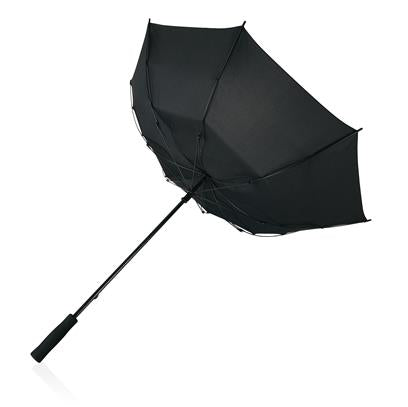 Paraguas Ecológico Automático Antitormenta de RPET para Personalizar con Trazador AWARE™ y Contribución a ONG - Swiss Peak Tornado 23"