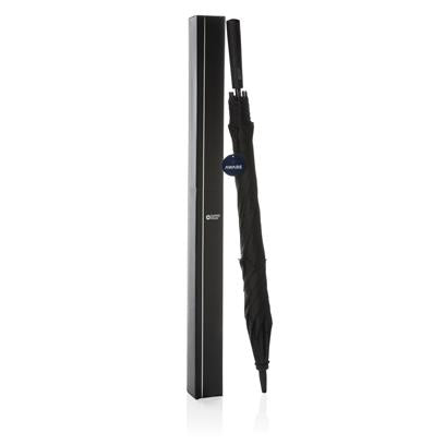 Paraguas Ecológico Automático Antitormenta de RPET para Personalizar con Trazador AWARE™ y Contribución a ONG - Swiss Peak Tornado 23"