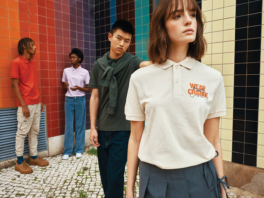 Polo Unisex Ecológico 50% Algodón Reciclado y 50% Orgánicos para Personalizar en Amplia Gama de Colores con Trazador Físico AWARE™ Iqoniq Yosemite 220 G/M².