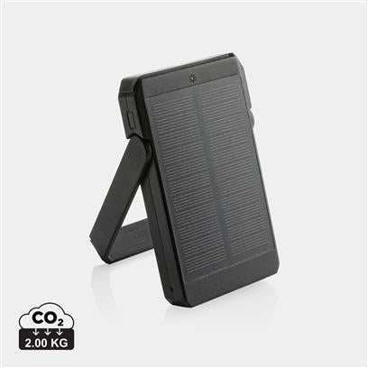 PowerBank Solar Ecológico de ABS Reciclado con Certificado RCS para Personalizar Especial Aire Libre 10W