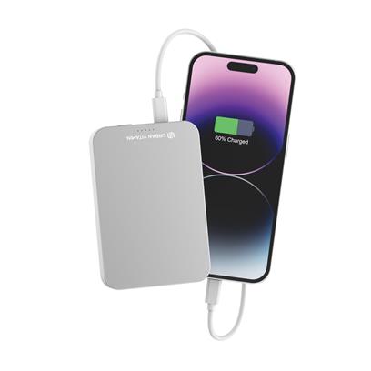 Powerbank Sostenible de Aluminio y ABS Reciclado con Certificado RCS para Personalizar Urban Vitamin Compton 10.000mah- 20W