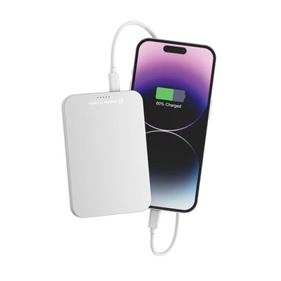 Powerbank Sostenible de Aluminio y ABS Reciclado con Certificado RCS para Personalizar Urban Vitamin Richmond 5000mah- 15W