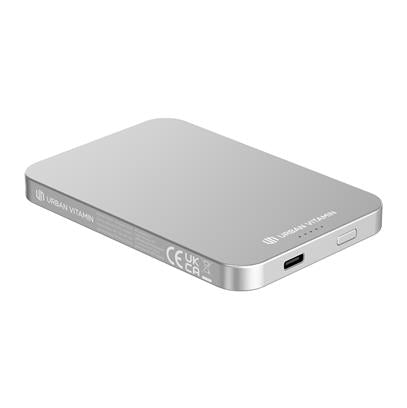 Powerbank Sostenible de Aluminio y ABS Reciclado con Certificado RCS para Personalizar Urban Vitamin Richmond 5000mah- 15W