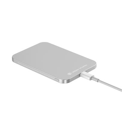 Powerbank de Tecnología Magnética Sostenible de Aluminio Reciclado y ABS con Certificado RCS para Personalizar Urban Vitamin Burbank 3.000 mah