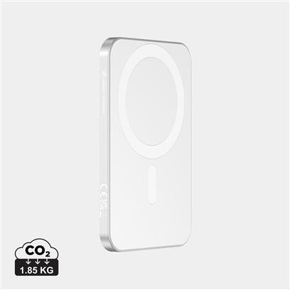 Powerbank de Tecnología Magnética Sostenible de Aluminio Reciclado y ABS con Certificado RCS para Personalizar Urban Vitamin Burbank 3.000 mah