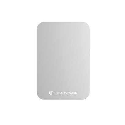 Powerbank de Tecnología Magnética Sostenible de Aluminio Reciclado y ABS con Certificado RCS para Personalizar Urban Vitamin Burbank 3.000 mah