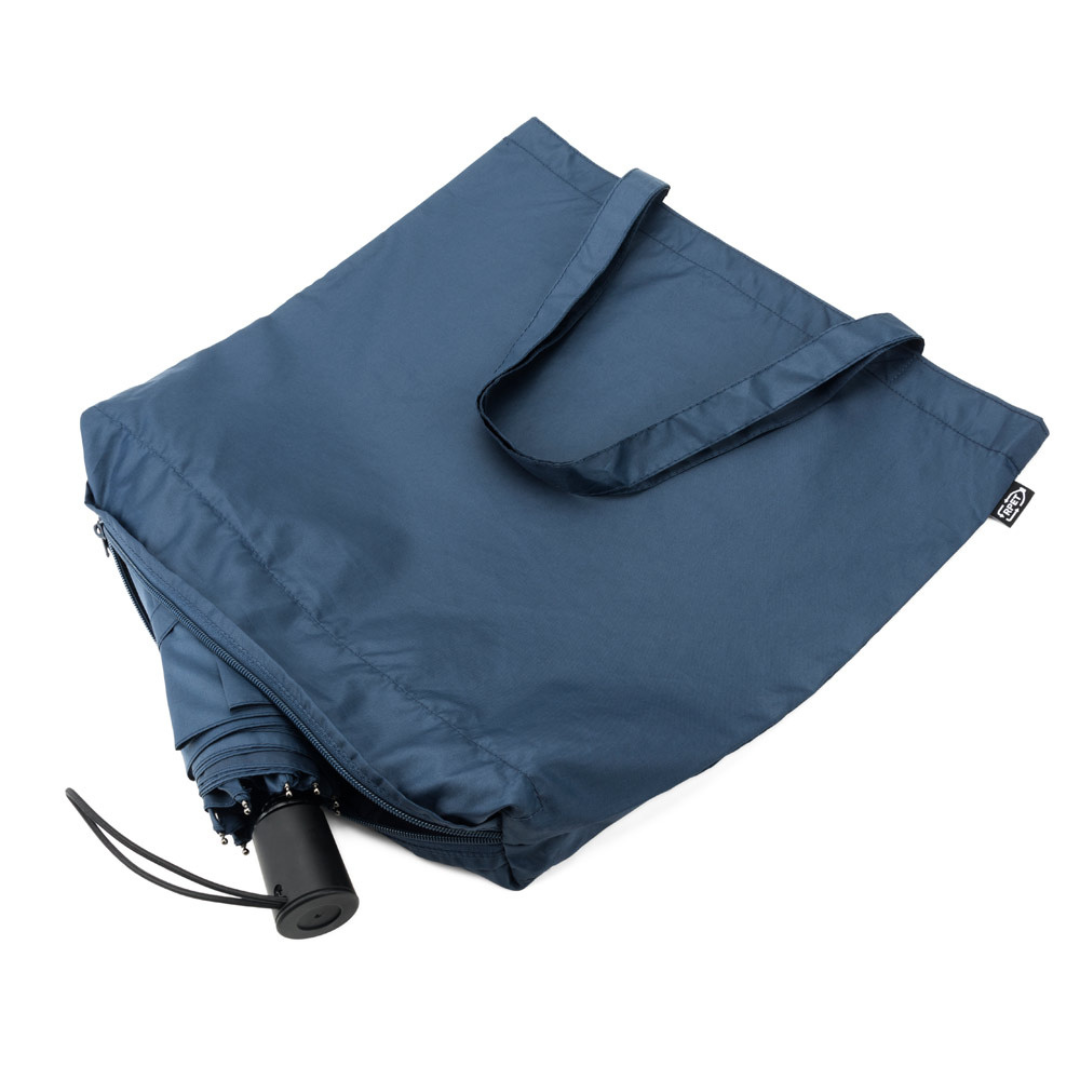 Regalo corporativo sostenible paraguas y bolsa CO2Gifts