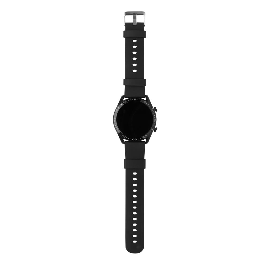 Reloj FIT Multifunción  Sostenible de TPU Reciclado con Certificado RCS para Personalizar con Pantalla Táctil Redonda