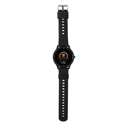 Reloj FIT Multifunción Sostenible de TPU Reciclado con Certificado RCS para Personalizar con Pantalla Táctil de Alta Resolución Circular Swiss Peak