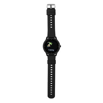 Reloj FIT Multifunción Sostenible de TPU Reciclado con Certificado RCS para Personalizar con Pantalla Táctil de Alta Resolución Circular Swiss Peak