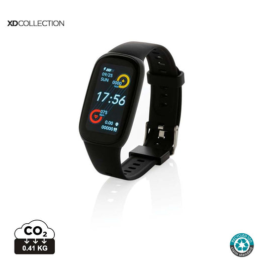 Reloj de Actividad Multifunción con Pulsómetro  Sostenible de TPU Reciclado con Certificado RCS para Personalizar con Pantalla 1.47"