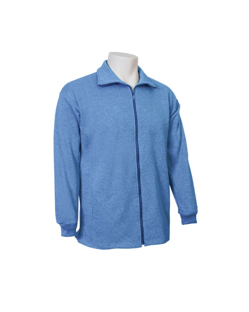 Sudadera de Cremallera Sostenible de Algodón Reciclado y Poliéster Reciclado Personalizable Fabricada en España Ecosistema Unisex - Felpa Perchada 285gr/m2