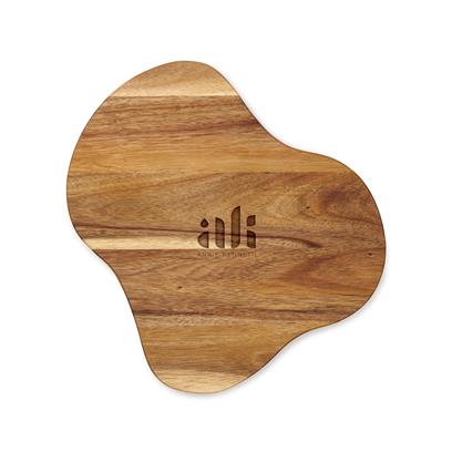 Tabla de Servir Ecológica de Madera de Acacia Certificada FSC® para Personalizar Especial Hostelería Veia L