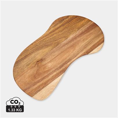 Tabla de Servir Ecológica de Madera de Acacia Certificada FSC® para Personalizar Especial Hostelería Veia M