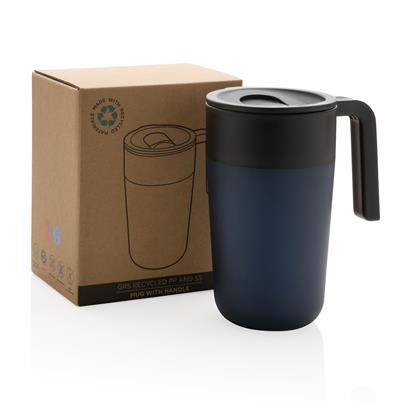 Taza Ecológica de PP Reciclado Y Acero Inoxidable con Certificado GRS para Personalizar Especial Take Away - 480ml