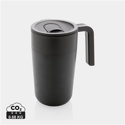 Taza Ecológica de PP Reciclado Y Acero Inoxidable con Certificado GRS para Personalizar Especial Take Away - 480ml