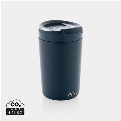 Vaso Térmico Ecológico de Acero Inoxidable Reciclado Aislado de Doble Pared con Certificado RCS para Personalizar en Amplia Gama de Colores Avira Alya- 300ml