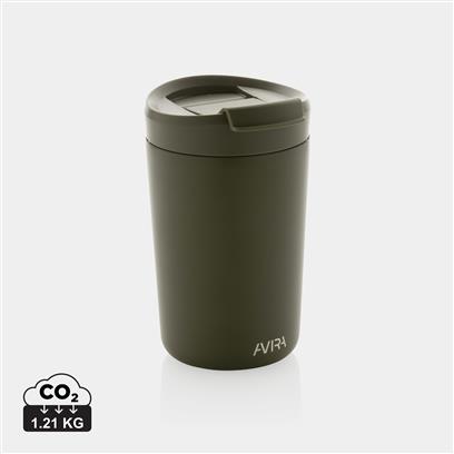 Vaso Térmico Ecológico de Acero Inoxidable Reciclado Aislado de Doble Pared con Certificado RCS para Personalizar en Amplia Gama de Colores Avira Alya- 300ml