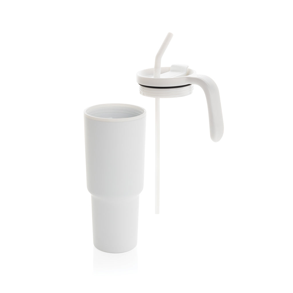 Vaso reutilizable de acero inoxidable reciclado 900 ml – regalo corporativo ecologico