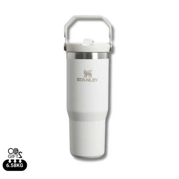Vaso con Pajita Plegable Sostenible de Acero Inoxidable para Personalizar StanleyIceFlow™ - 890ml