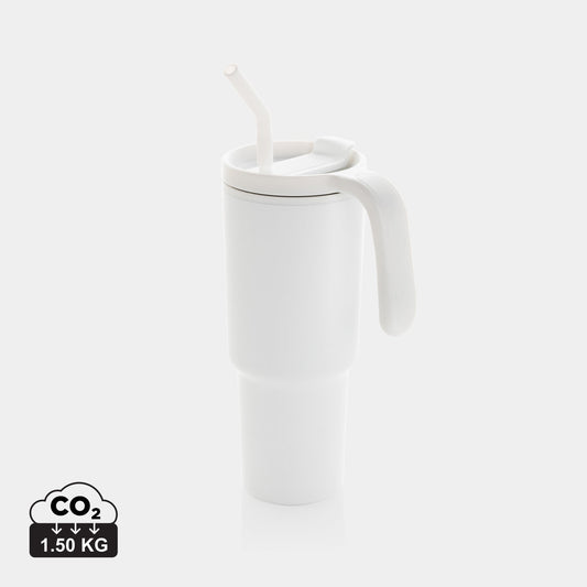 Vaso reutilizable de acero inoxidable reciclado 900 ml – regalo corporativo sostenible