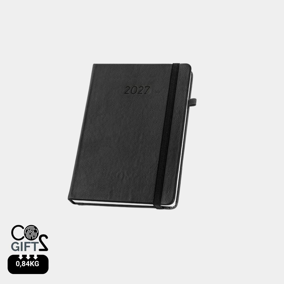 Regalo promocional sostenible con agenda B5 y papel FSC™