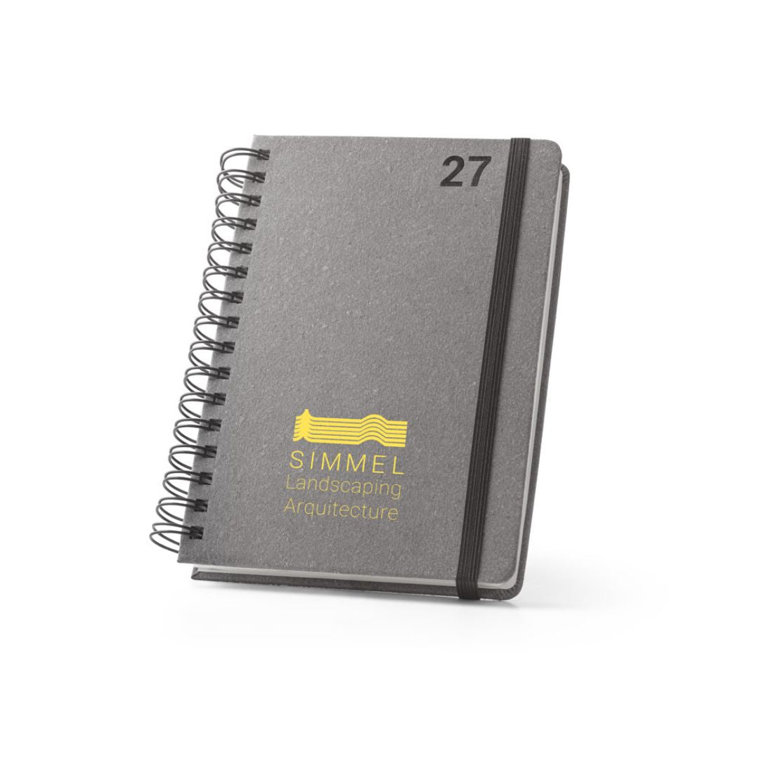 Agenda 2027 Simmel A5 Cuero Reciclado con CO2 Verificado