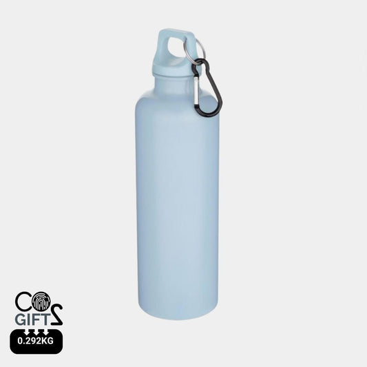 Botella gris reciclada 750 ml bajo impacto ambiental con auditoria amfori BSCI