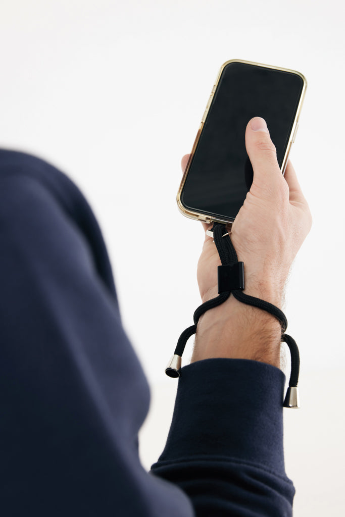 Carryloop sostenible con gancho y anilla para smartphone